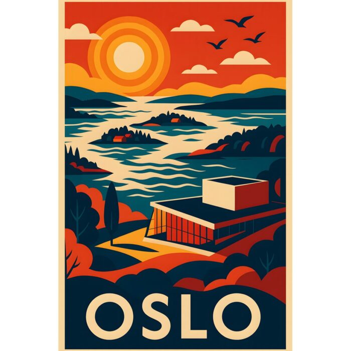 Modern Vintage Poster (no frame)